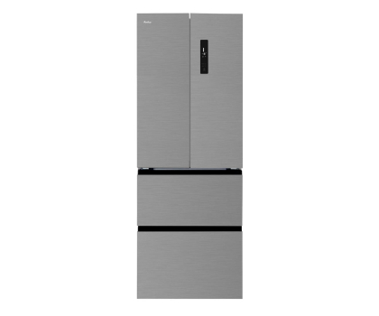 Lodówka Side by Side Lodówka Amica FY3259.3DFBX French Door No Frost 180,3cm Srebrna VitControl 357L